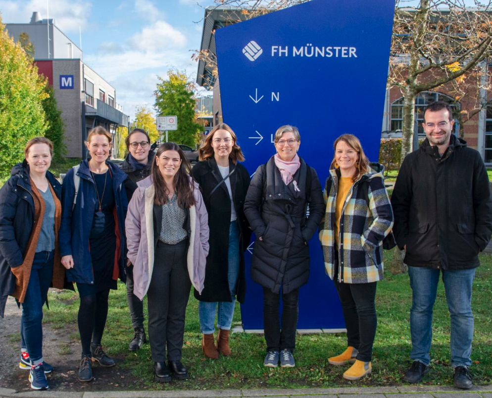 “INTERLOCALITY”: Project partners from Denmark, Finland, the Netherlands, and Italy visit FH Münster